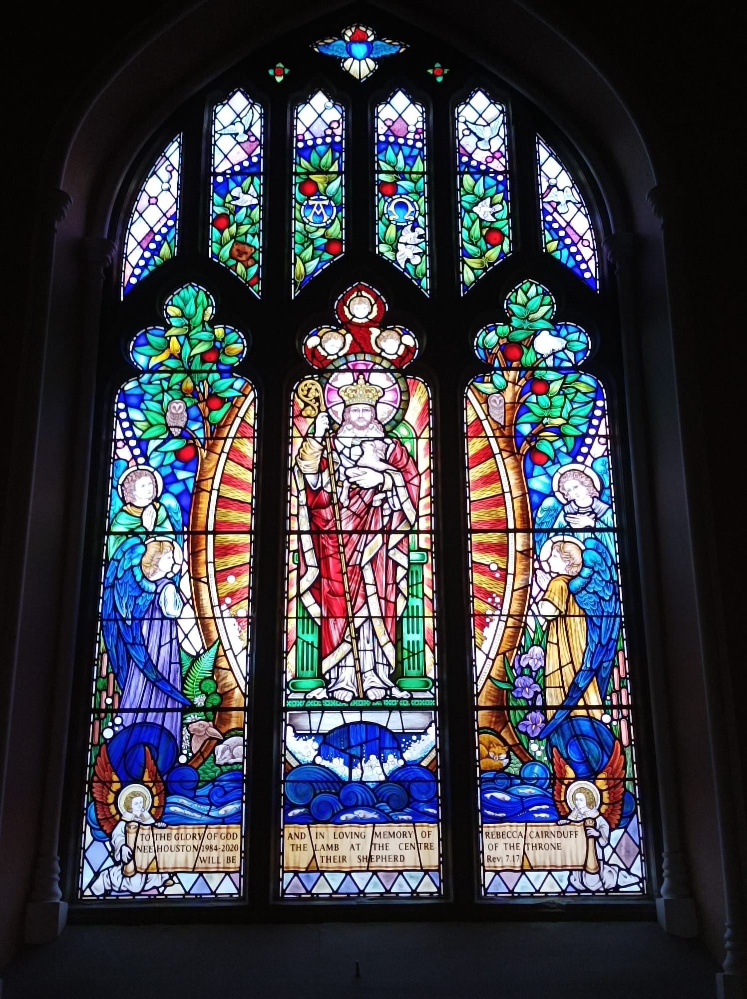 St Marks Parish Church Newtownards – CWS Design – Stained Glass Studio